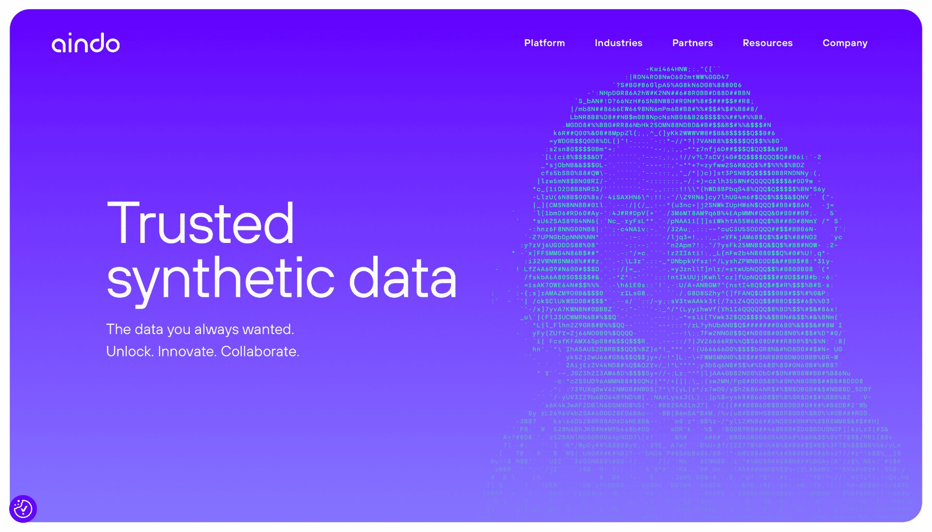 Sito web Aindo — AI · Tech